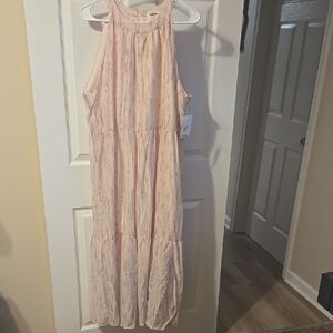Kindred Pink Halter neck Dress